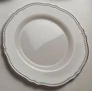 10.4"  Vintage Plate with Hot Stamp (15 count)