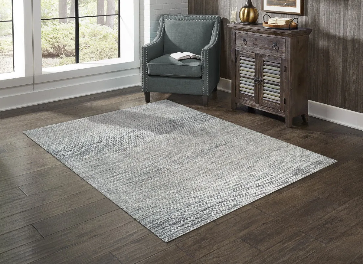 8 X 11 Area Rug - White/Beige