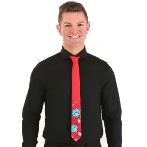 Adult Dr. Seuss Thing 1 & 2 Character Necktie