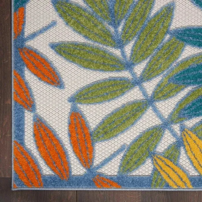 Aloha ALH18 Ivory/Multi Area Rug