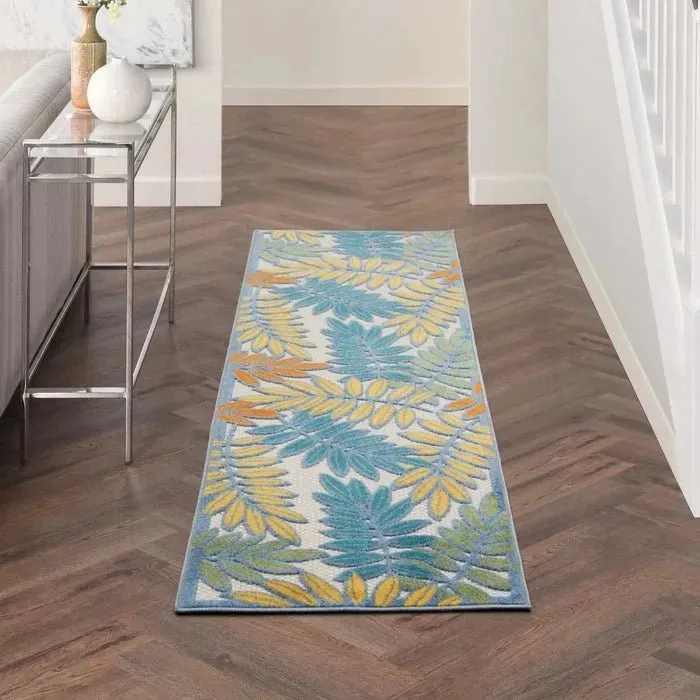 Aloha ALH18 Ivory/Multi Area Rug