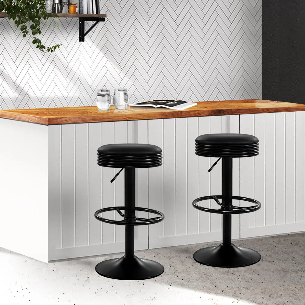 Artiss Bar Stools Kitchen Stool Black Barstool