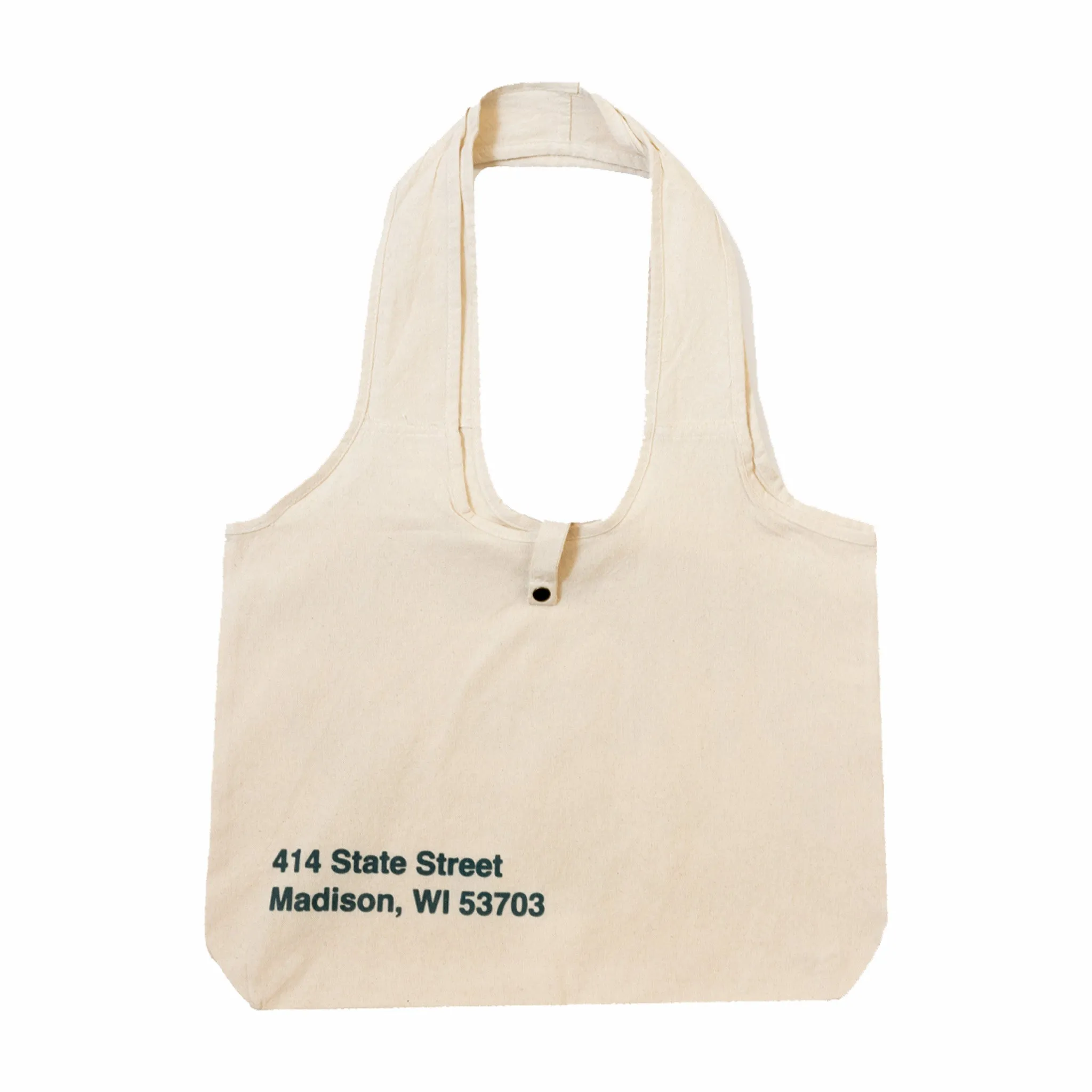 August "Fresh Produce" Canvas Tote Bag (Natural)