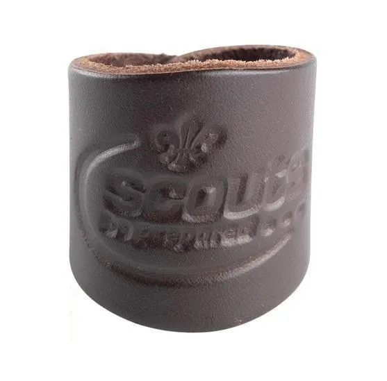 Beavers Scouts Leather Woggle | Red | Brown | Black | Blue | Green | Yellow | White