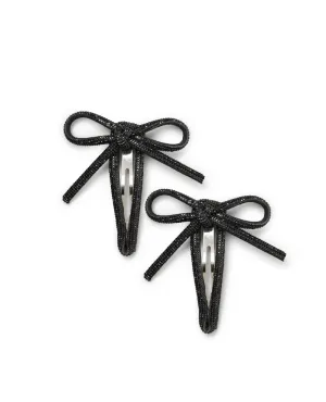 Beck Sondergaard Glim Black Bow Clip