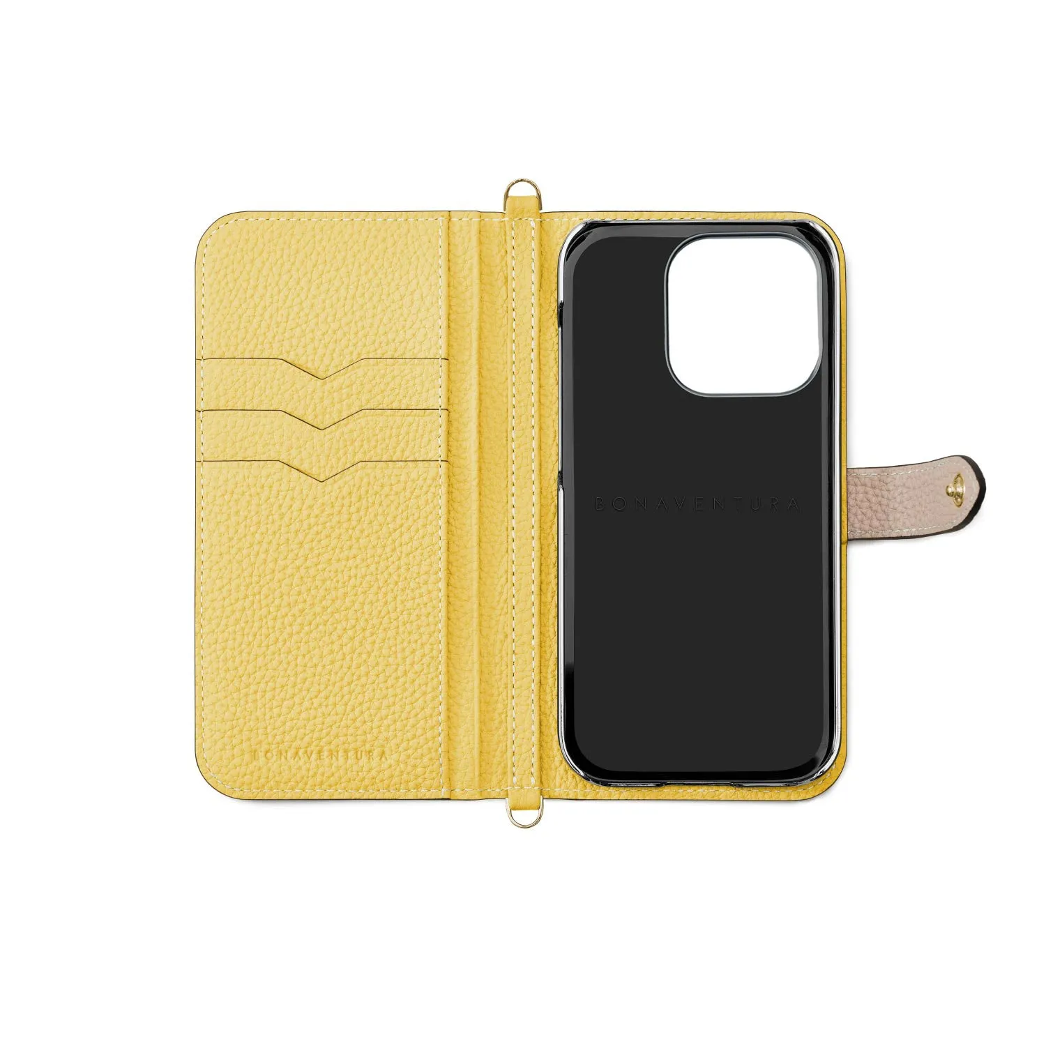 Belted Diary Case with Shoulder Strap (iPhone 15 Pro)