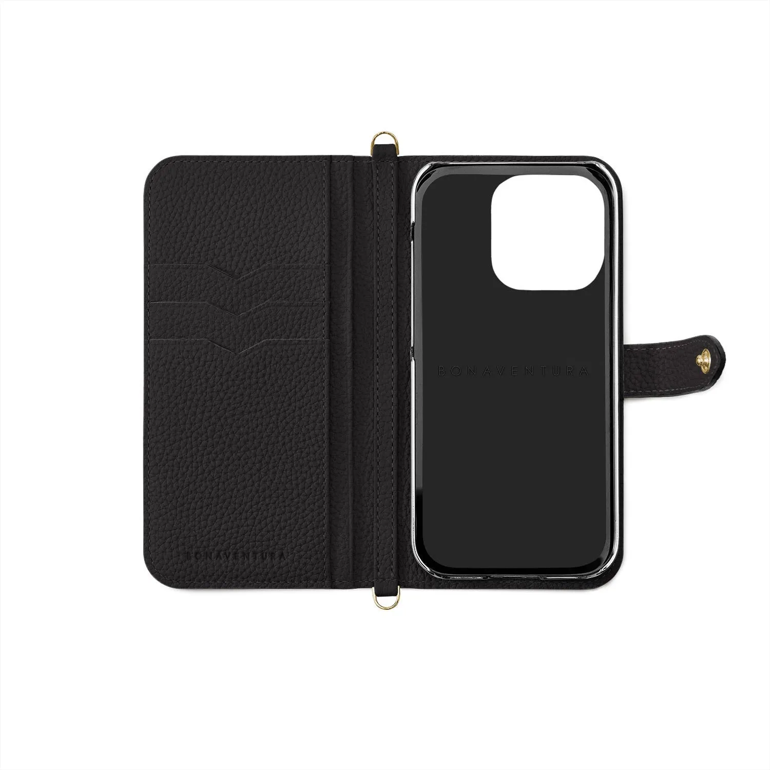 Belted Diary Case with Shoulder Strap (iPhone 15 Pro)