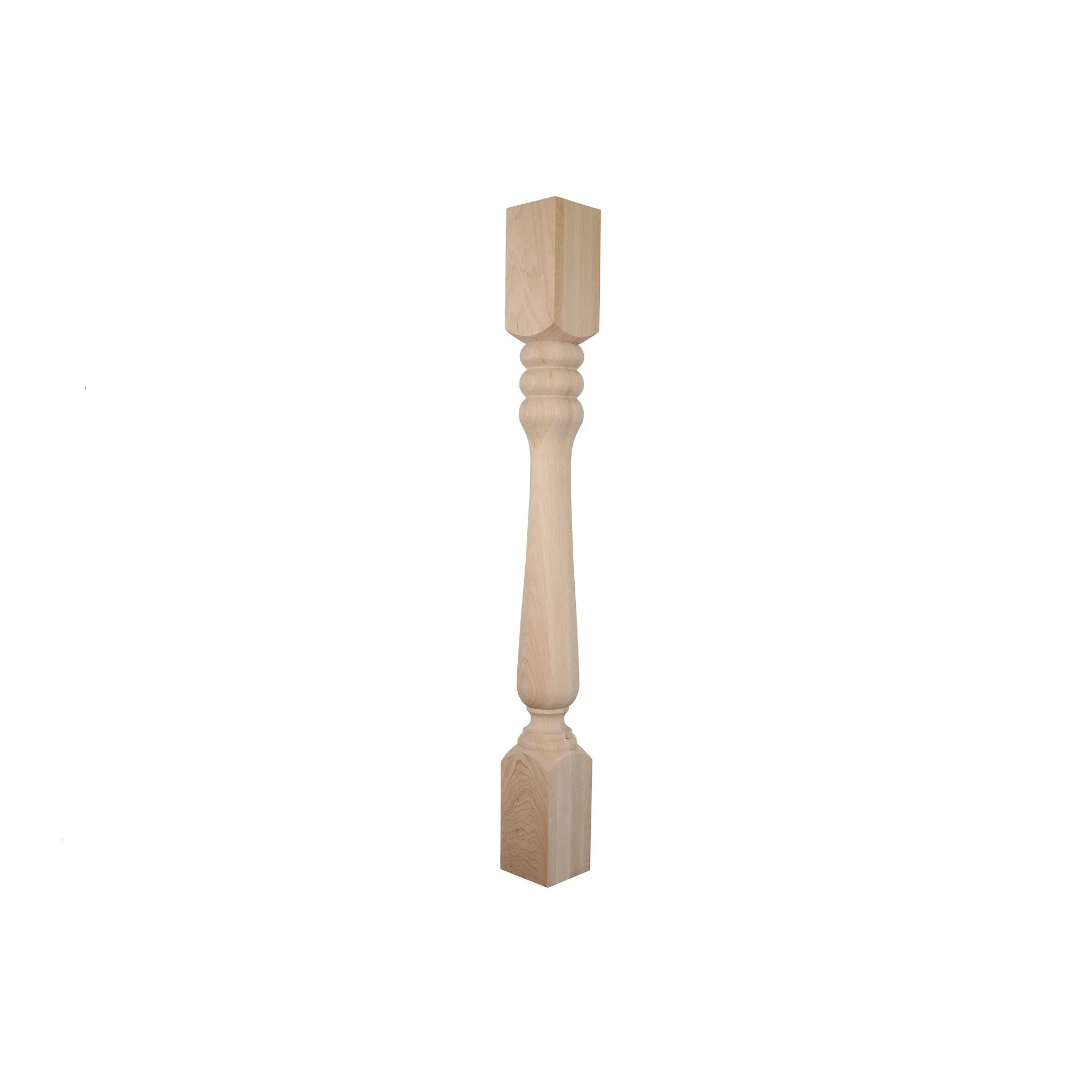 bingltd - 3.5" x 3.8" x 35.3" Victorian Kitchen Post (K026-RW-UNF)