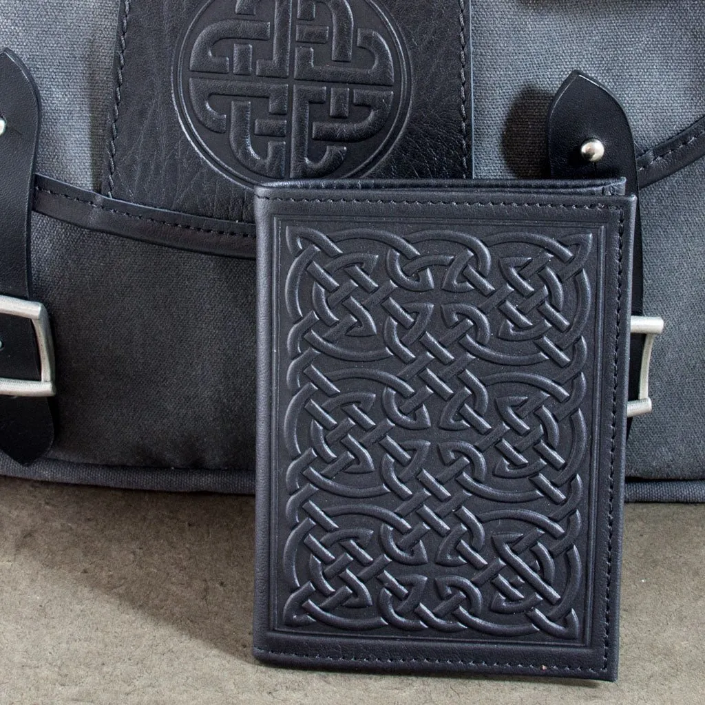 Bold Celtic Passport Wallet