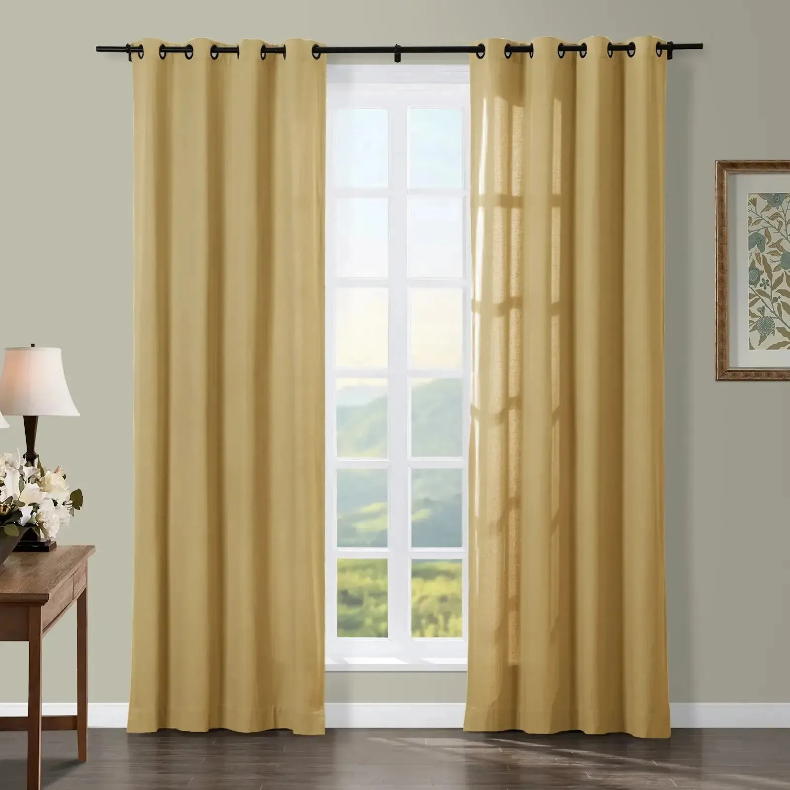 Broad 100% Cotton Plain Weave Curtain Grommet