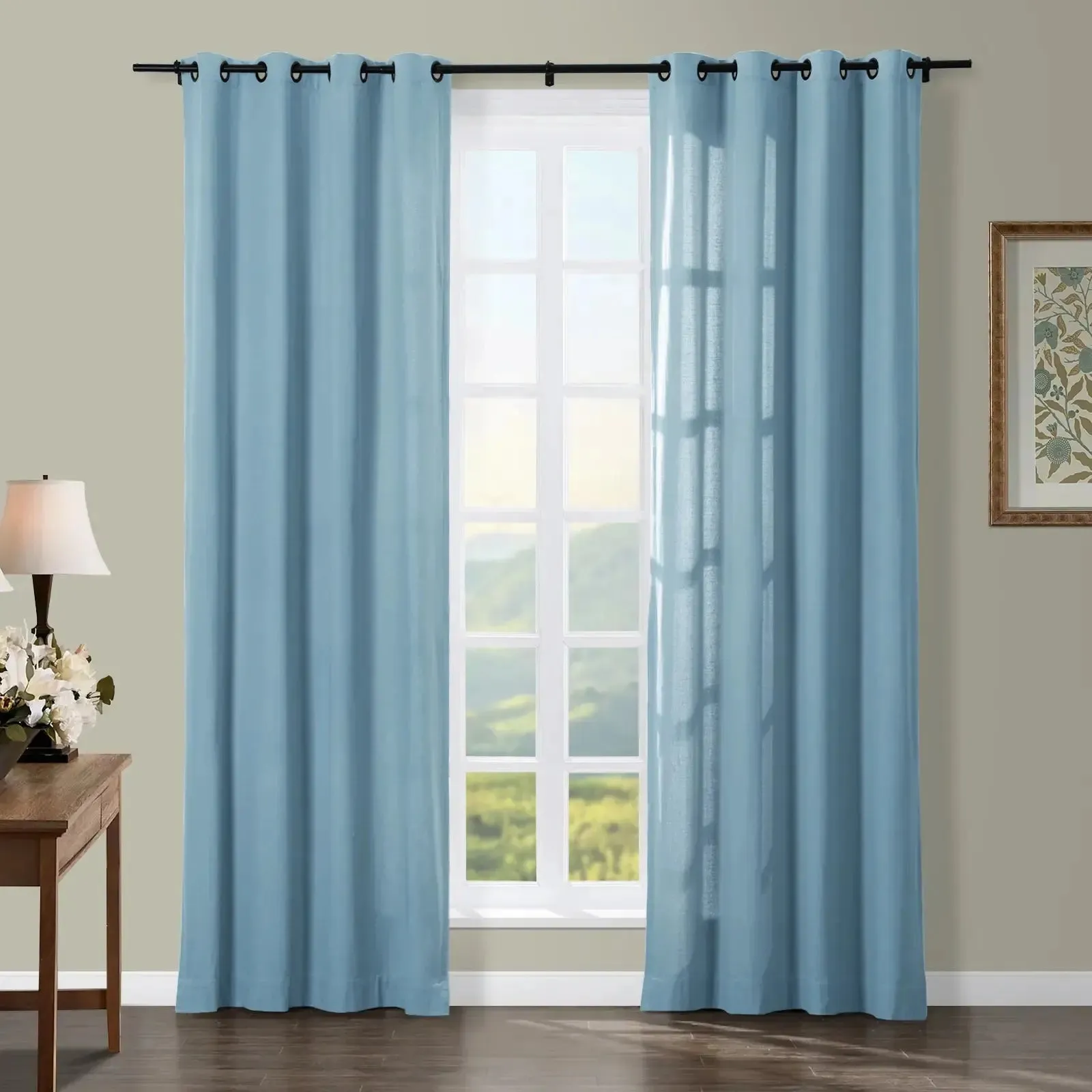 Broad 100% Cotton Plain Weave Curtain Grommet