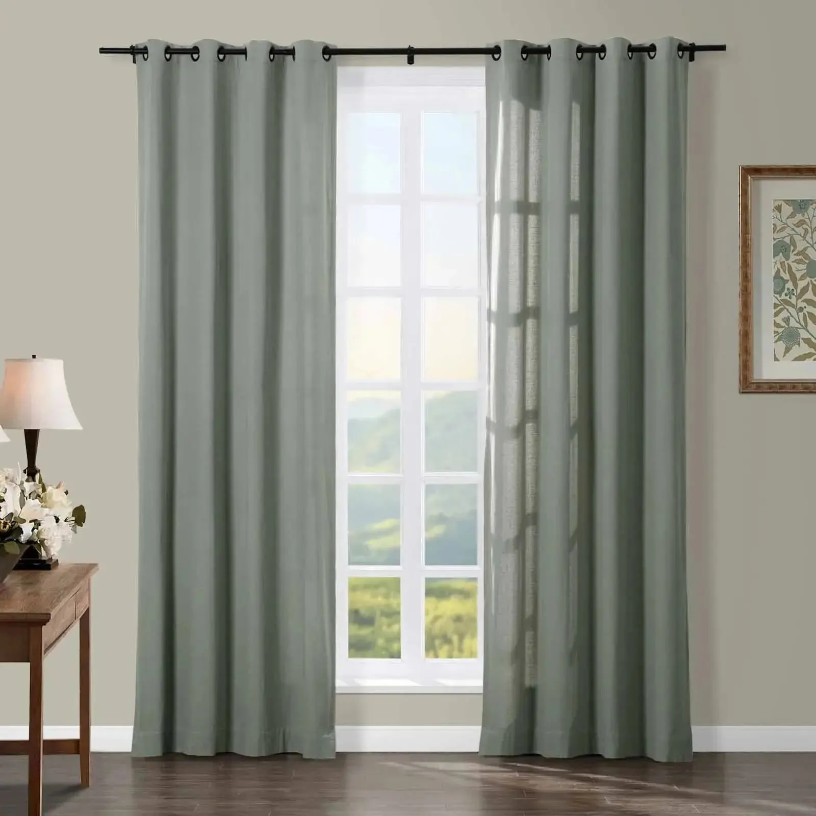 Broad 100% Cotton Plain Weave Curtain Grommet