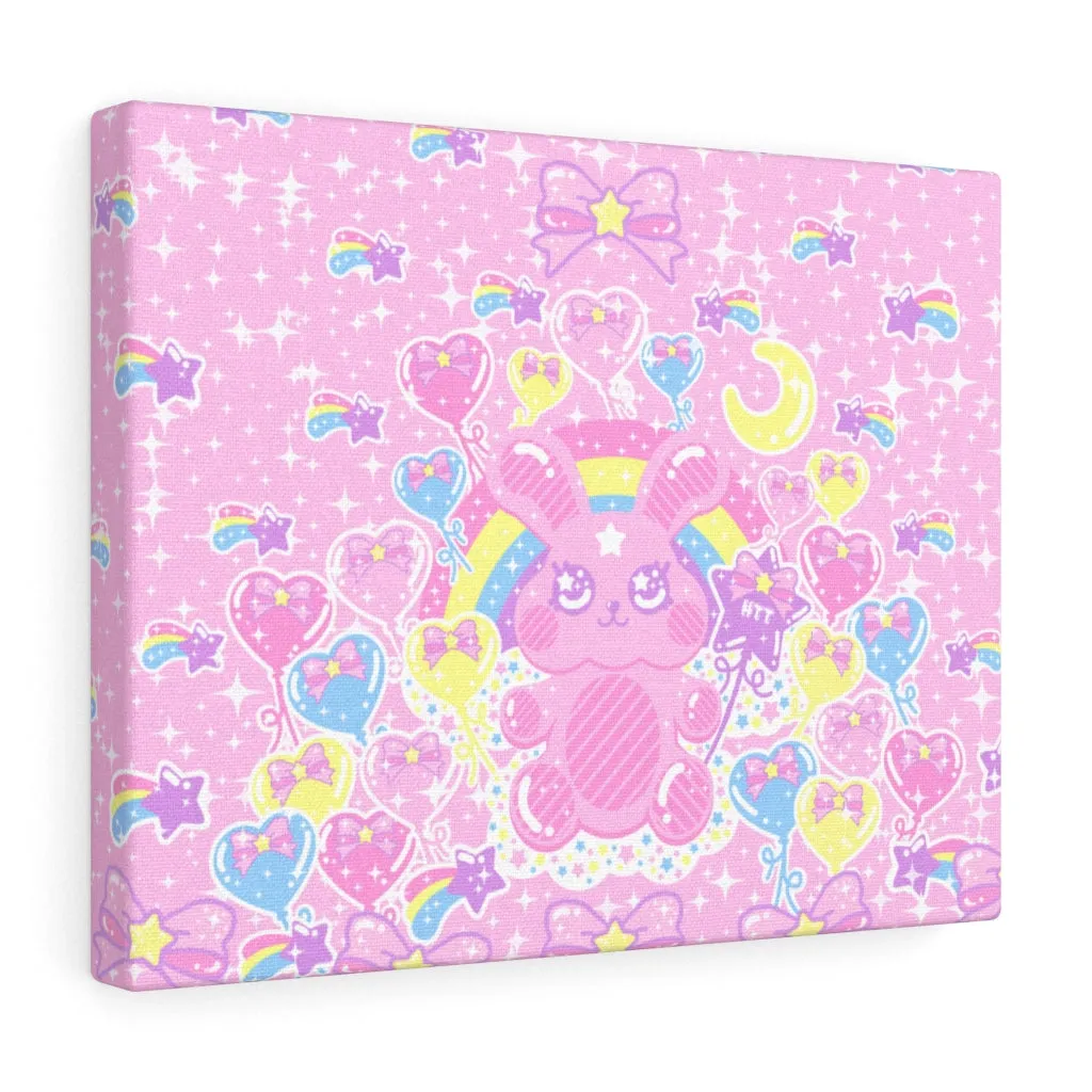 Bubblegum Bunny Wall Canvas