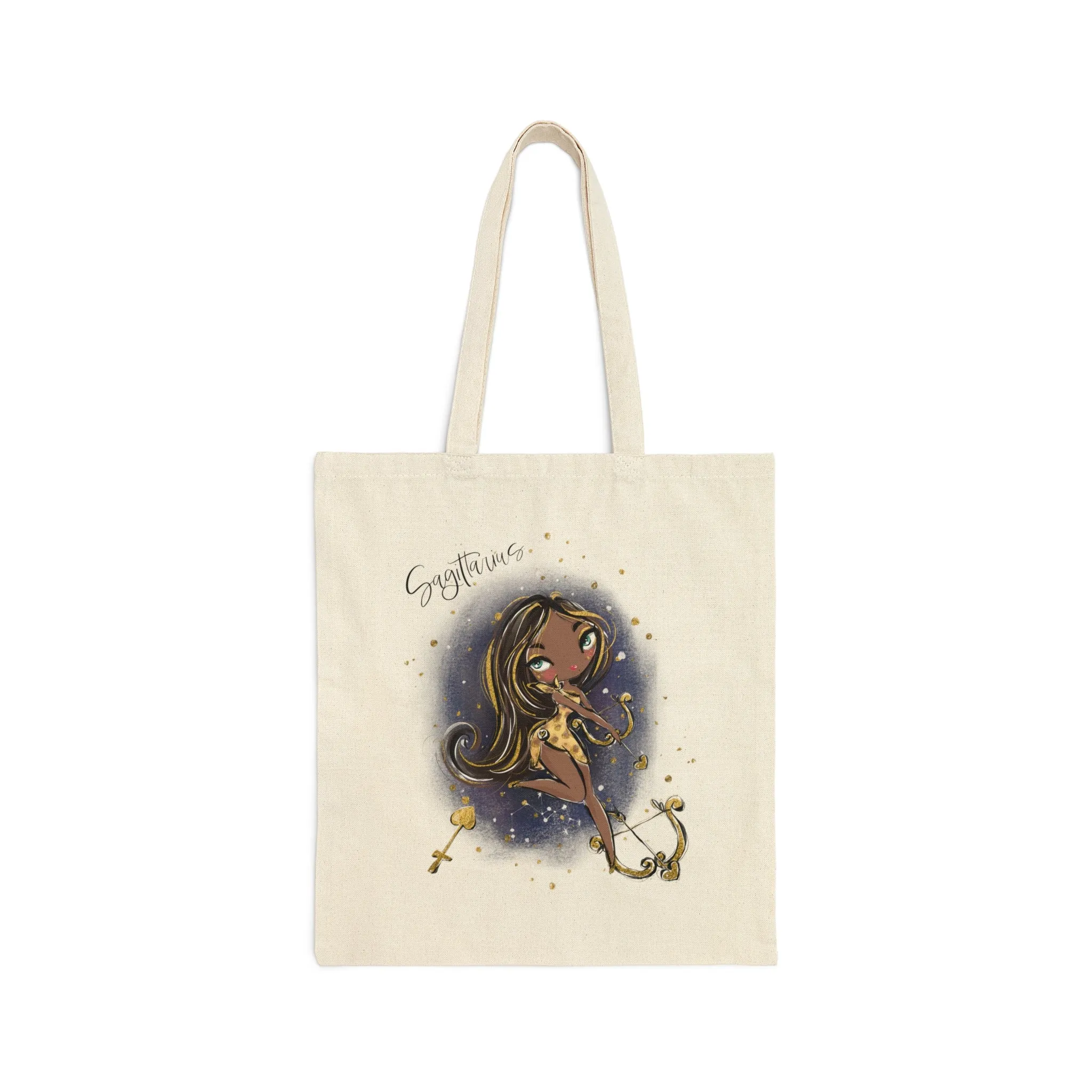 Canvas Tote Bag, Zodiac, Sagittarius