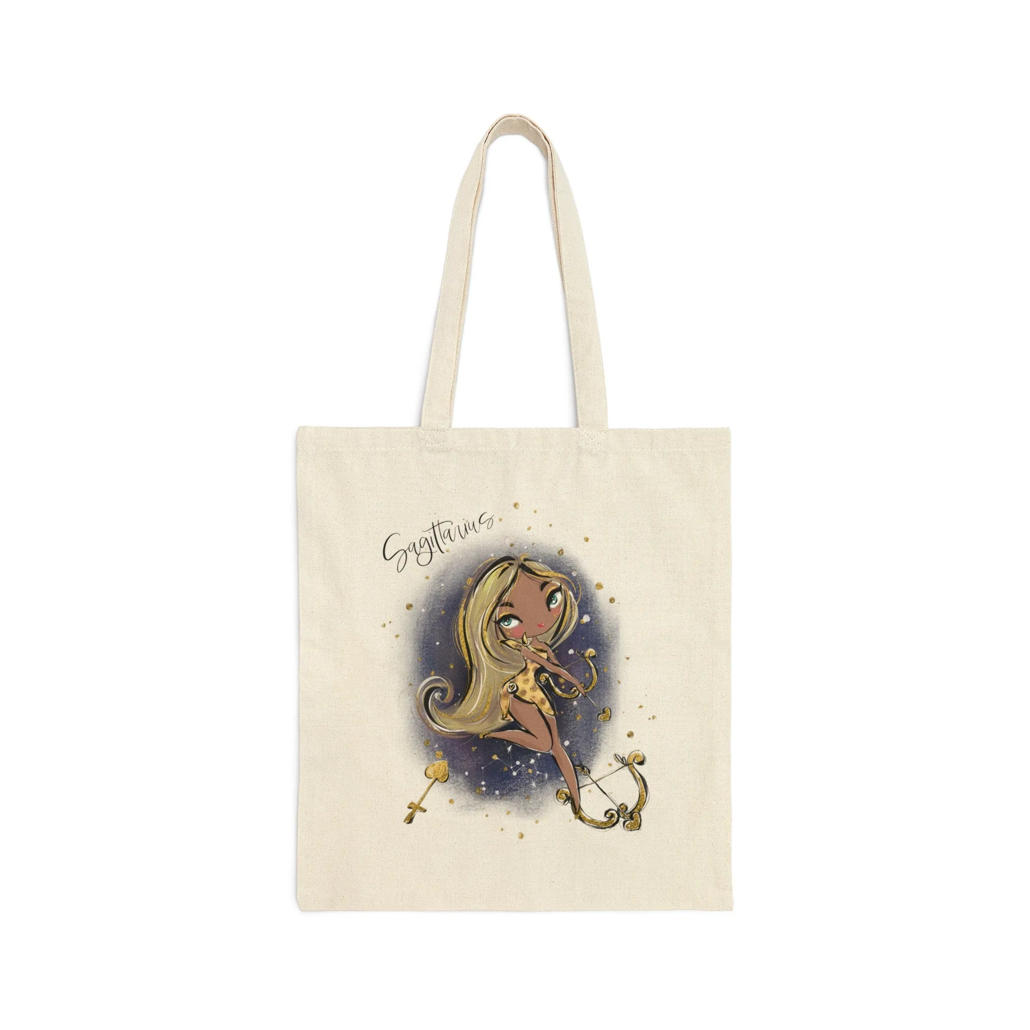 Canvas Tote Bag, Zodiac, Sagittarius