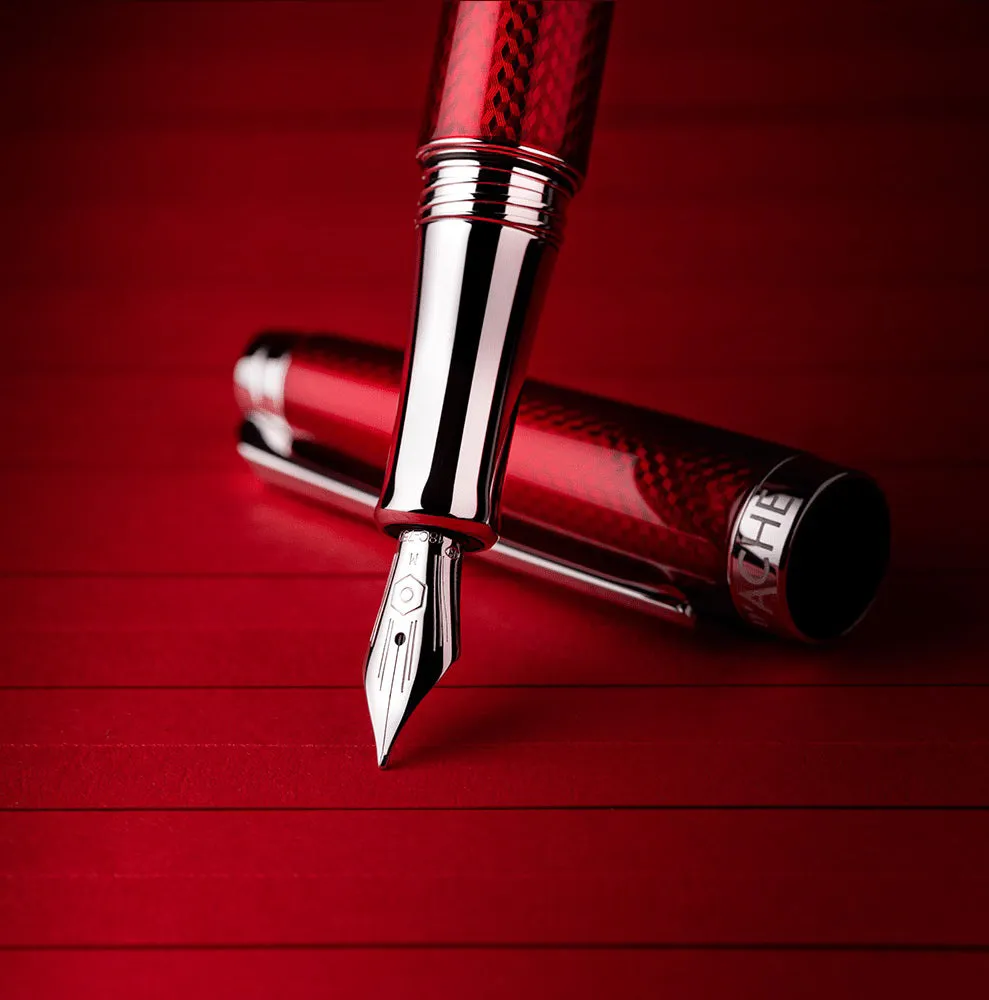 Caran d'Ache Leman Carmine Red Fountain Pen