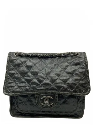 CL Quilted Calfskin Whipstitch Flap Bag 2015