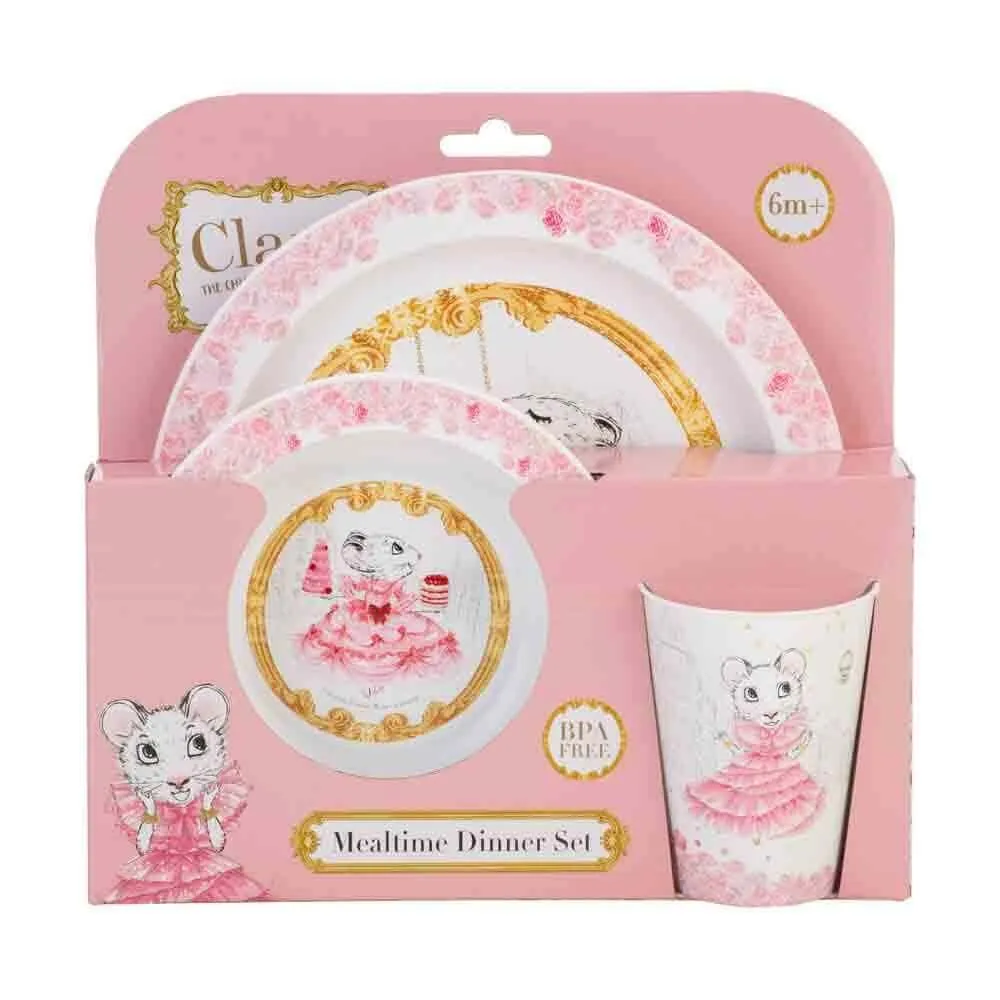 Claris The Chicest Mouse Dinner Set