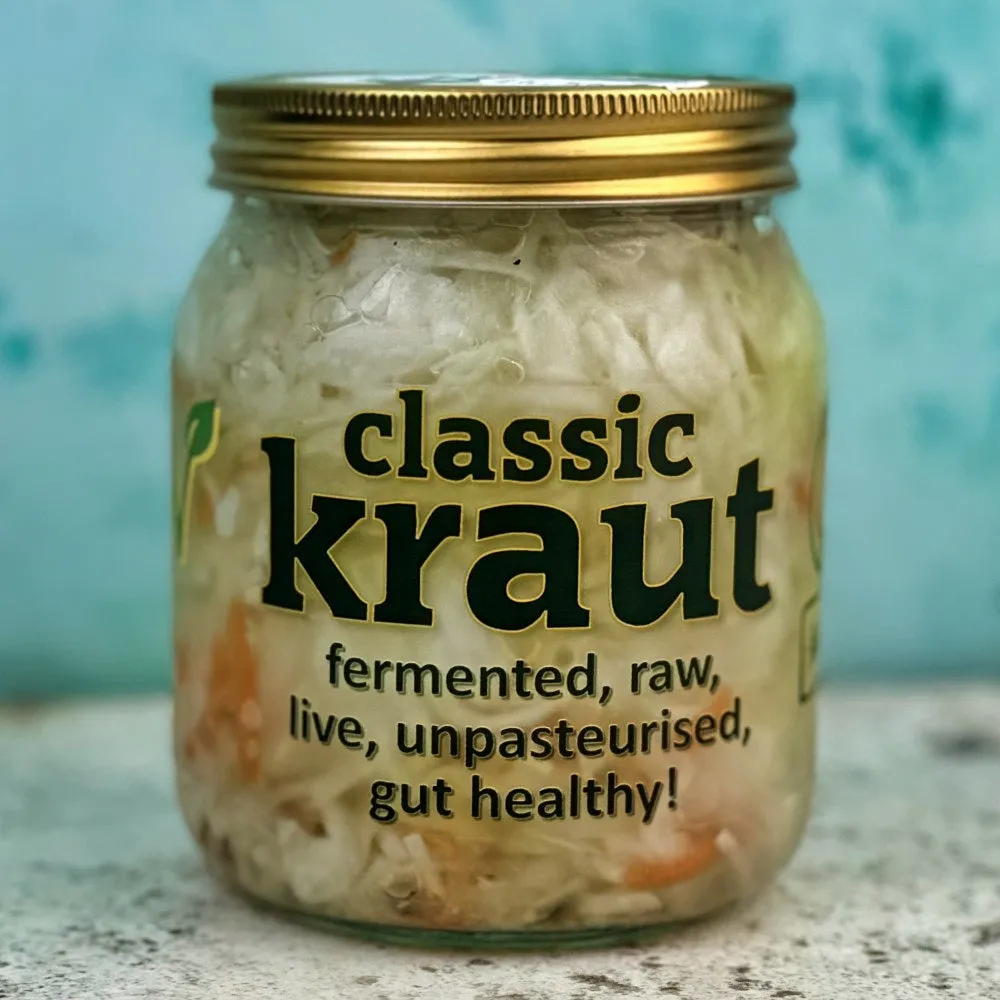 Classic "Raw & Live" Saurkraut