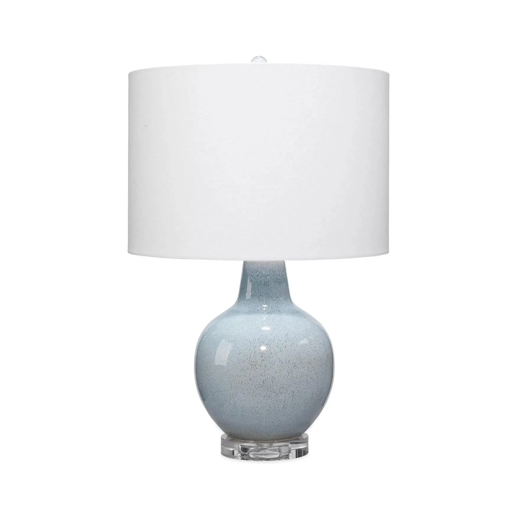 Coastal Style Blue Ceramic Aubrey Table Lamp