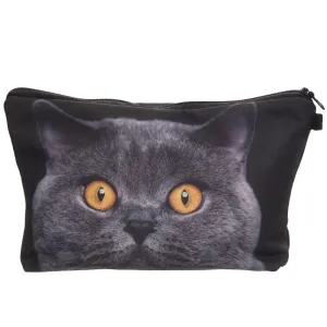 Cute Cat Makeup Case Pencil Pouch