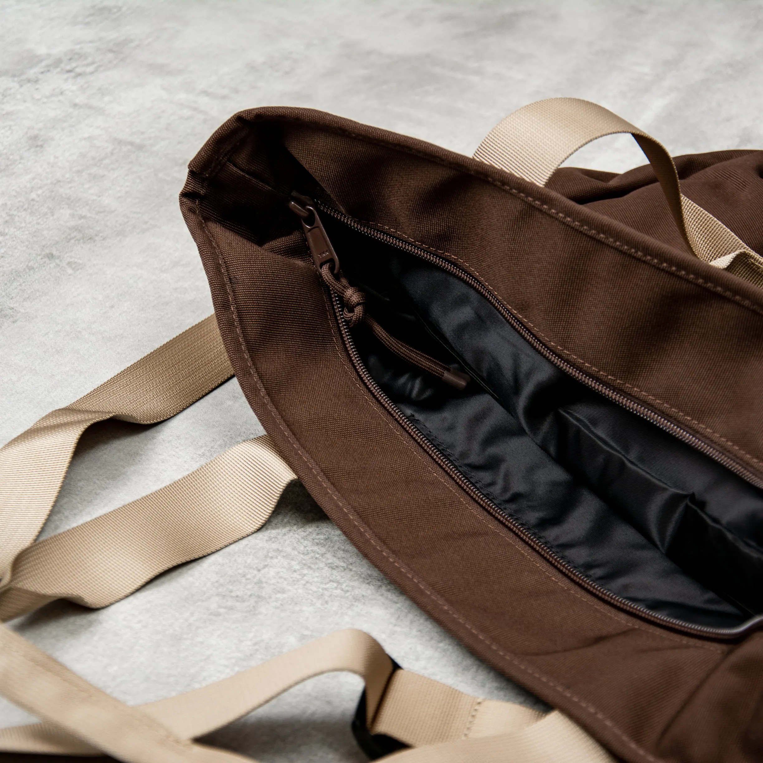 Deus ex Machina Utility Tote Bag - Choco Brown