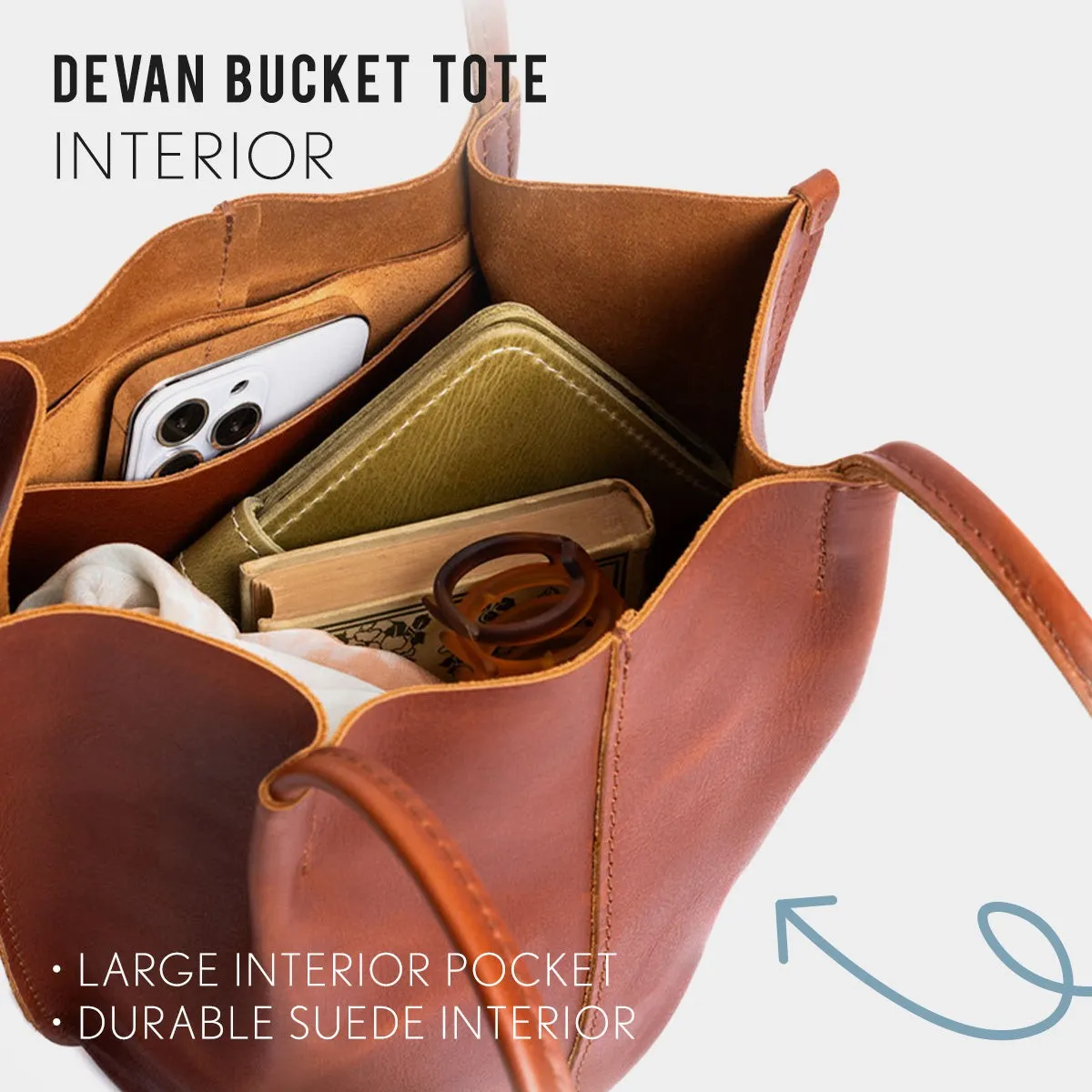 Devan Bucket Tote