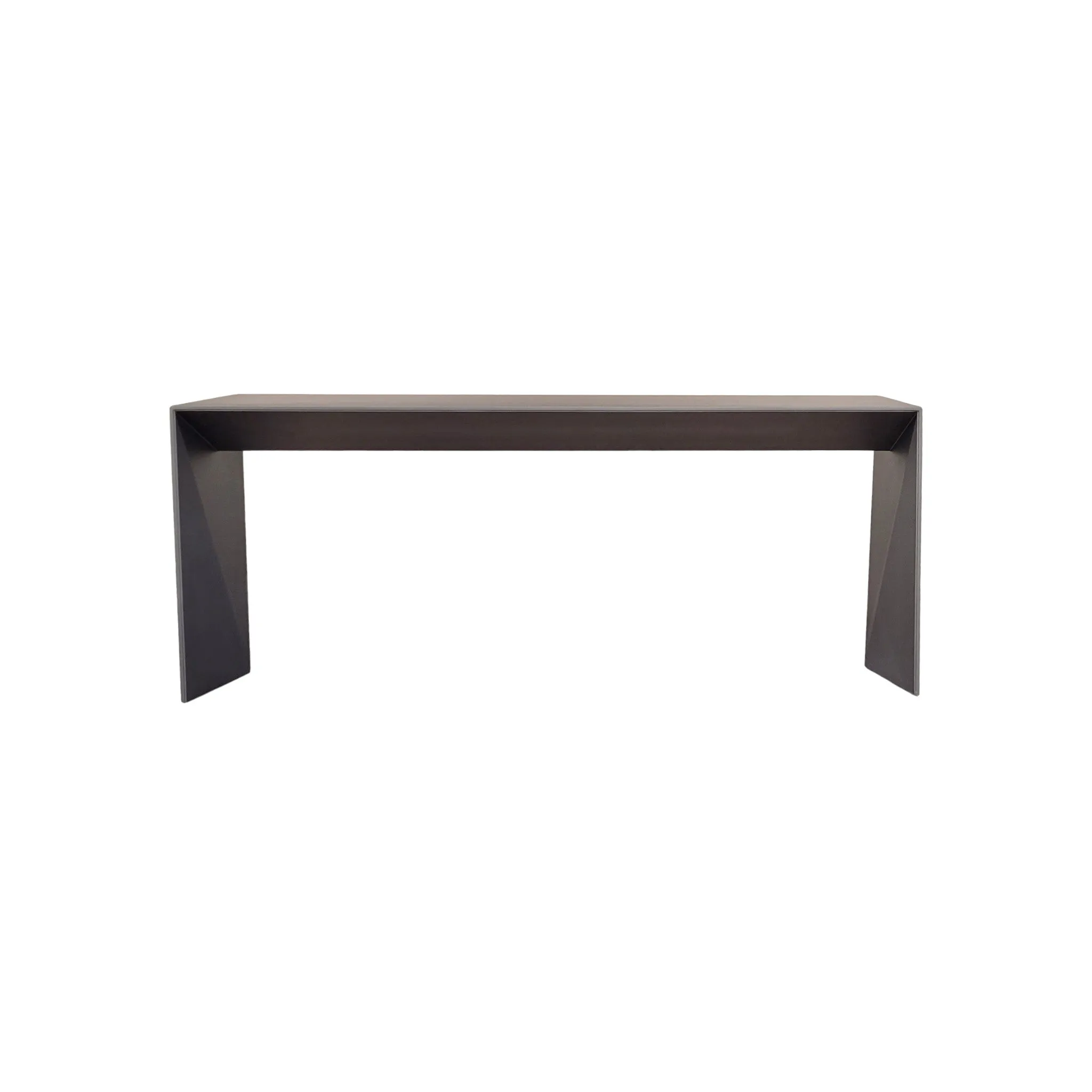 Dobra Graphite Console Table