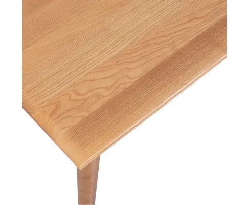 Emilio 180cm Dining Table Scandinavian Style Solid Ash Wood Oak