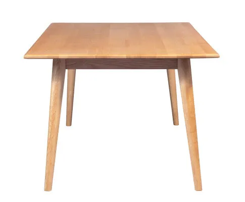 Emilio 180cm Dining Table Scandinavian Style Solid Ash Wood Oak