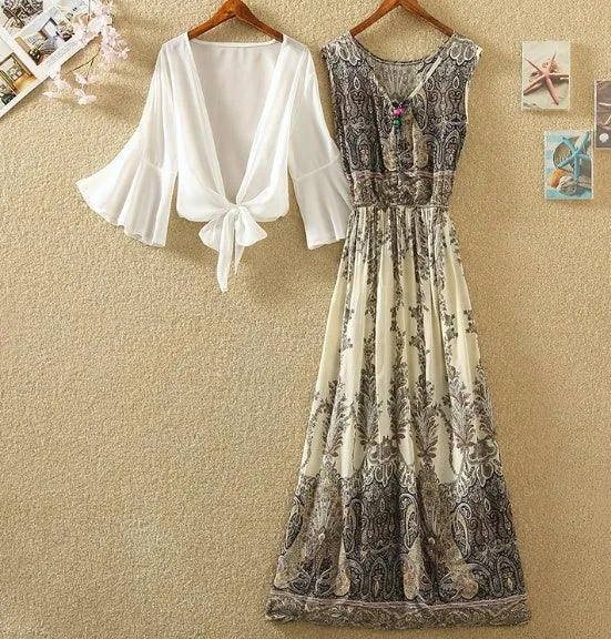 Floral cotton dress