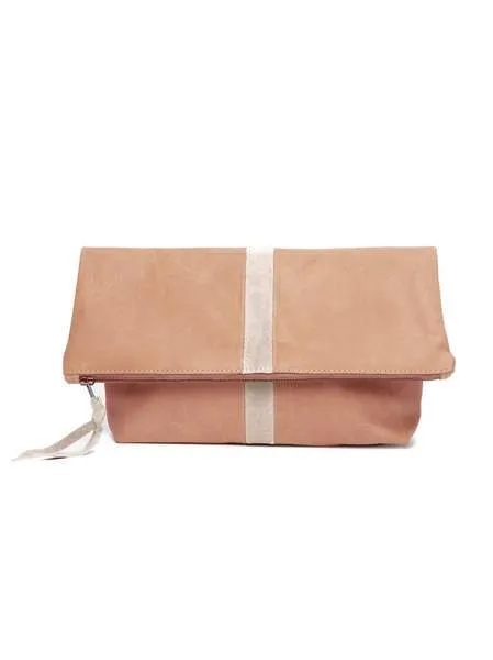 Foldover Emnet Clutch