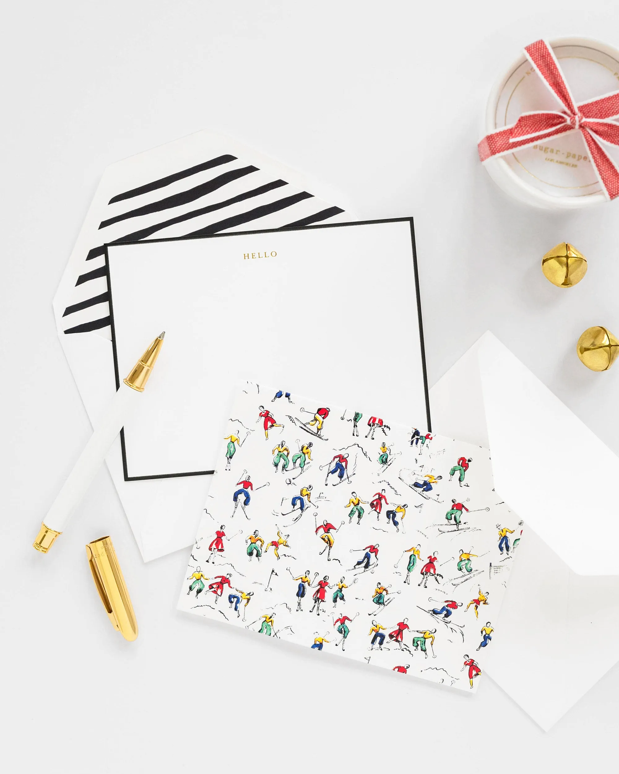 Frances Valentine x Sugar Paper Note Set Skiers