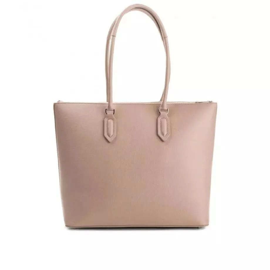 Furla Womens Medium Pin Tote Bag - Moonstone Pink