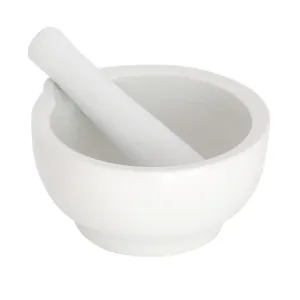 Jack Richeson Hand-Glazed Porcelain Mortar & Pestle