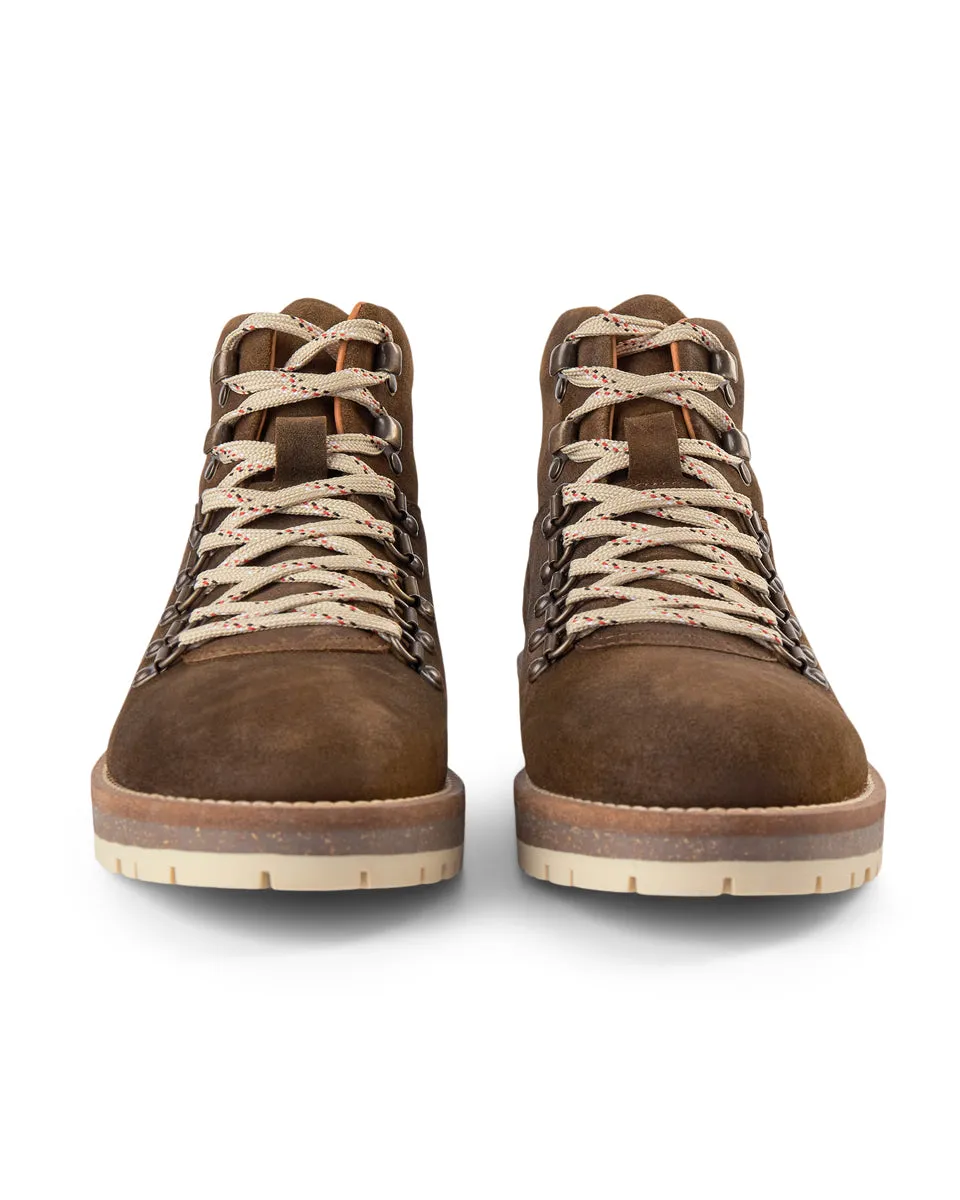 Lawrence Suede Hiking Boot - KHAKI