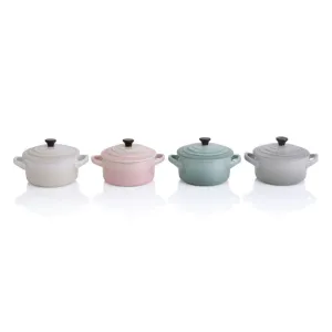 Le Creuset Calm Stoneware Petite Casserole (Set of 4)