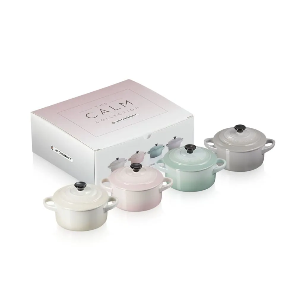 Le Creuset Calm Stoneware Petite Casserole (Set of 4)