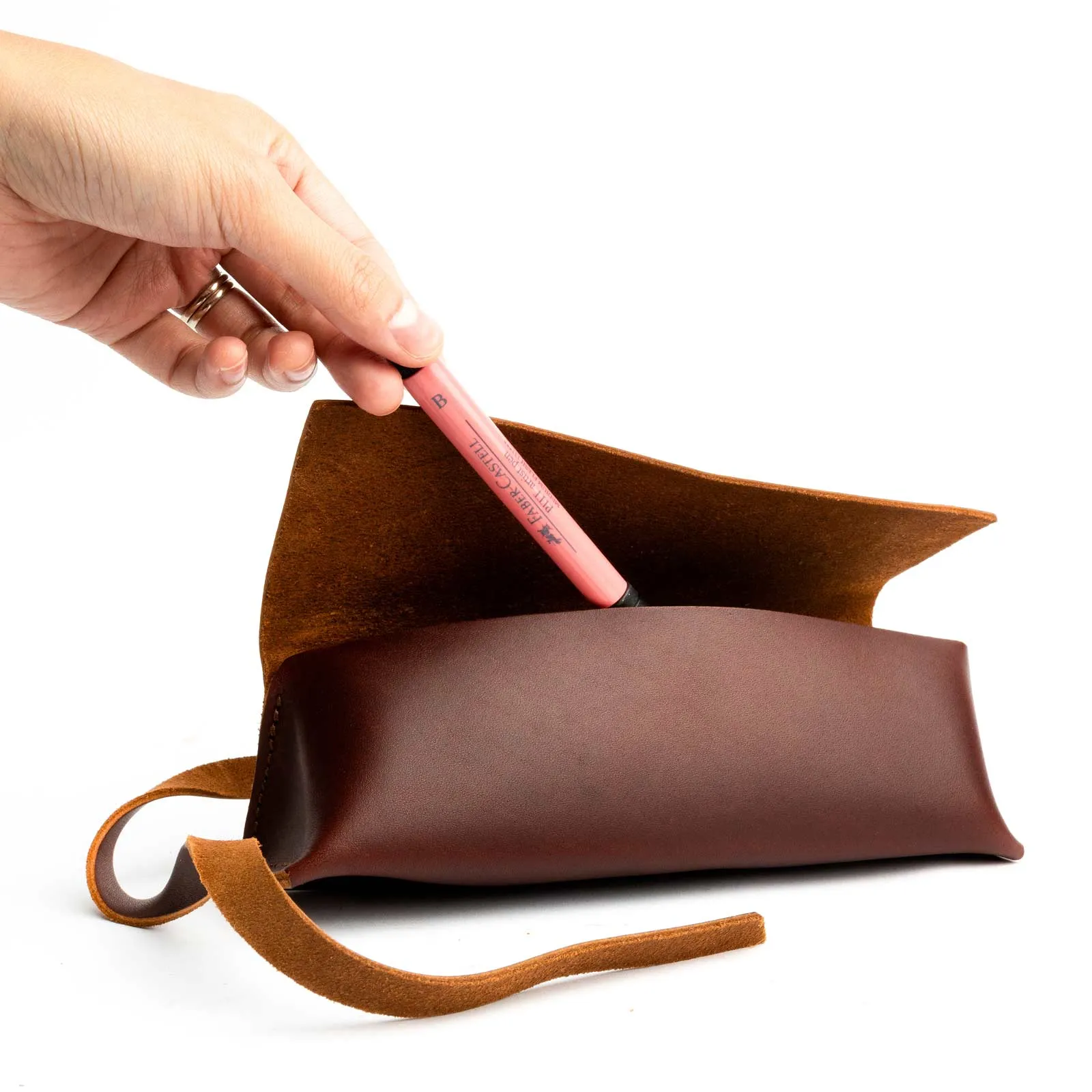 Leather Artist Pencil Case