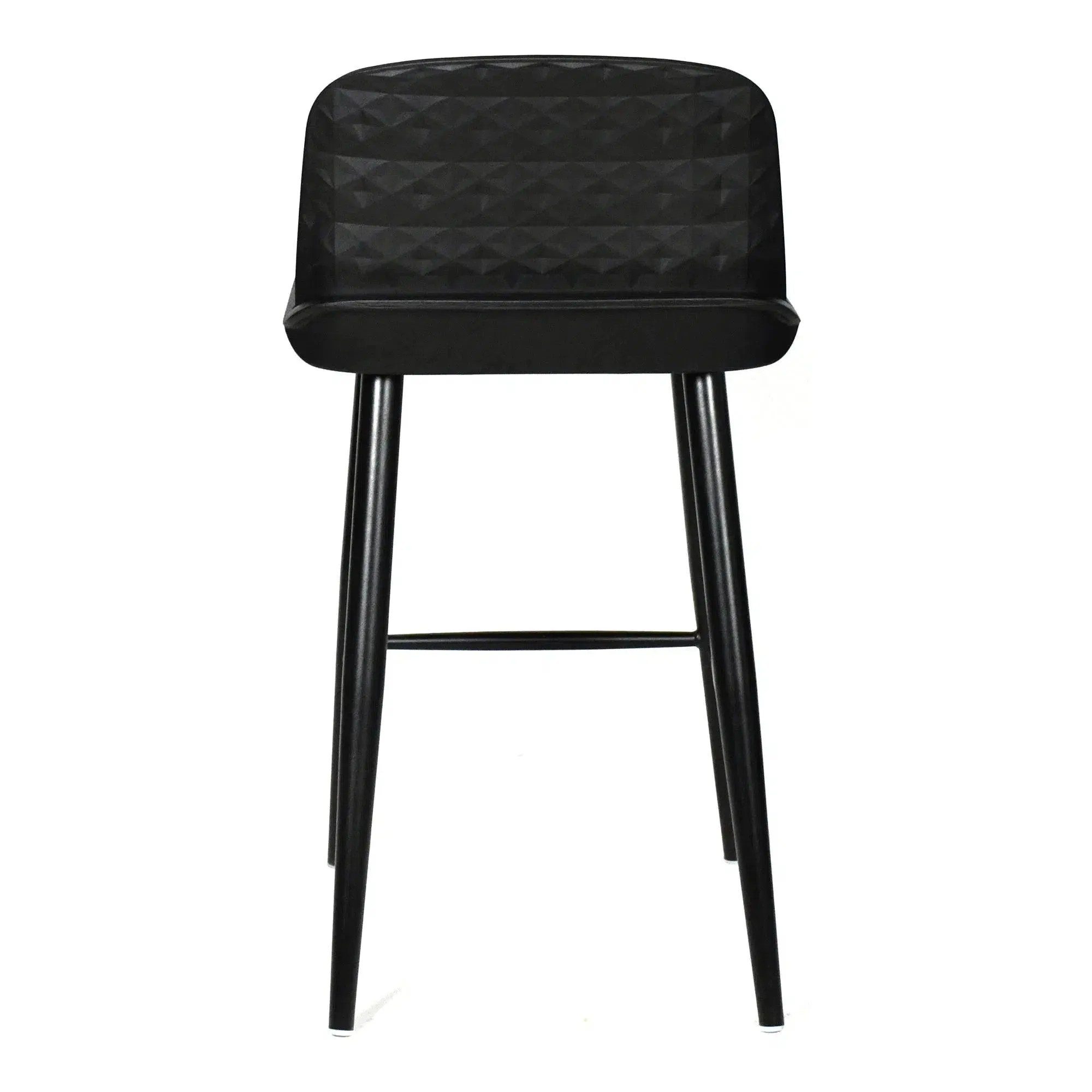 Looey Contemporary Black Counter Stool