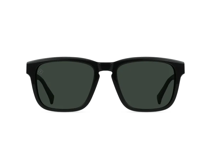 Lumis Polarized - Recycled Black / Green Polarized