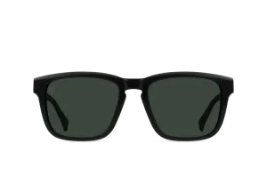 Lumis Polarized - Recycled Black / Green Polarized