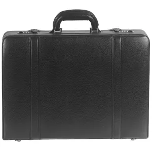 Mancini Leather Attaché Case Expandable