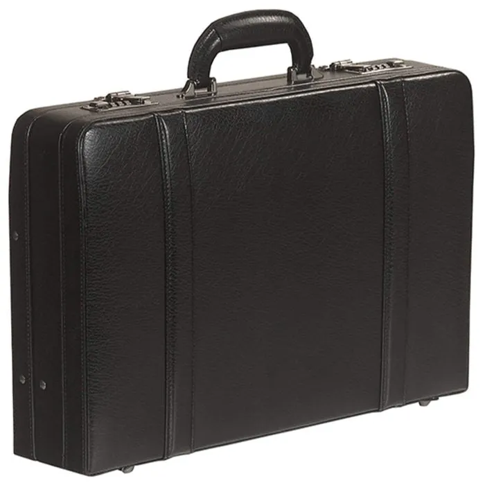 Mancini Leather Attaché Case Expandable