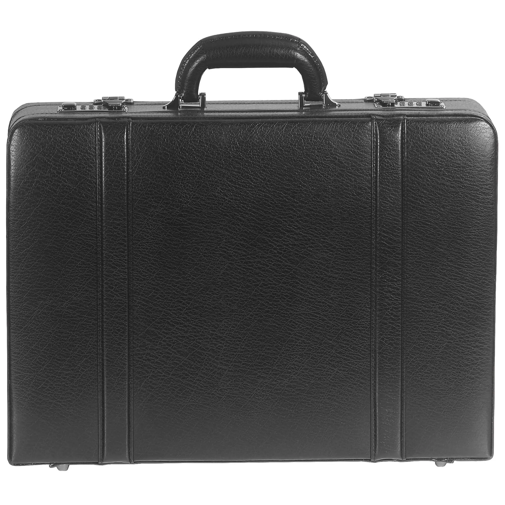 Mancini Leather Attaché Case Expandable