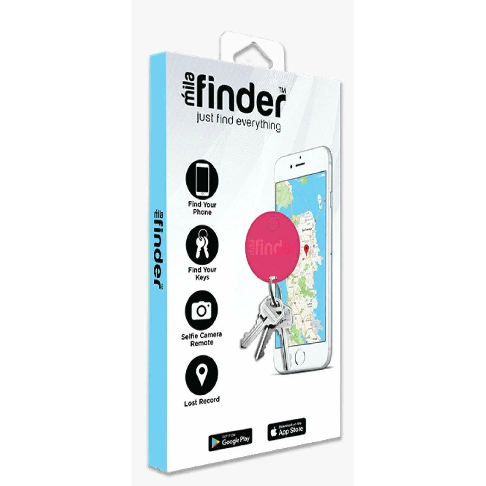 Mila Finder - Bluetooth Key Finder - 48 piece bundle