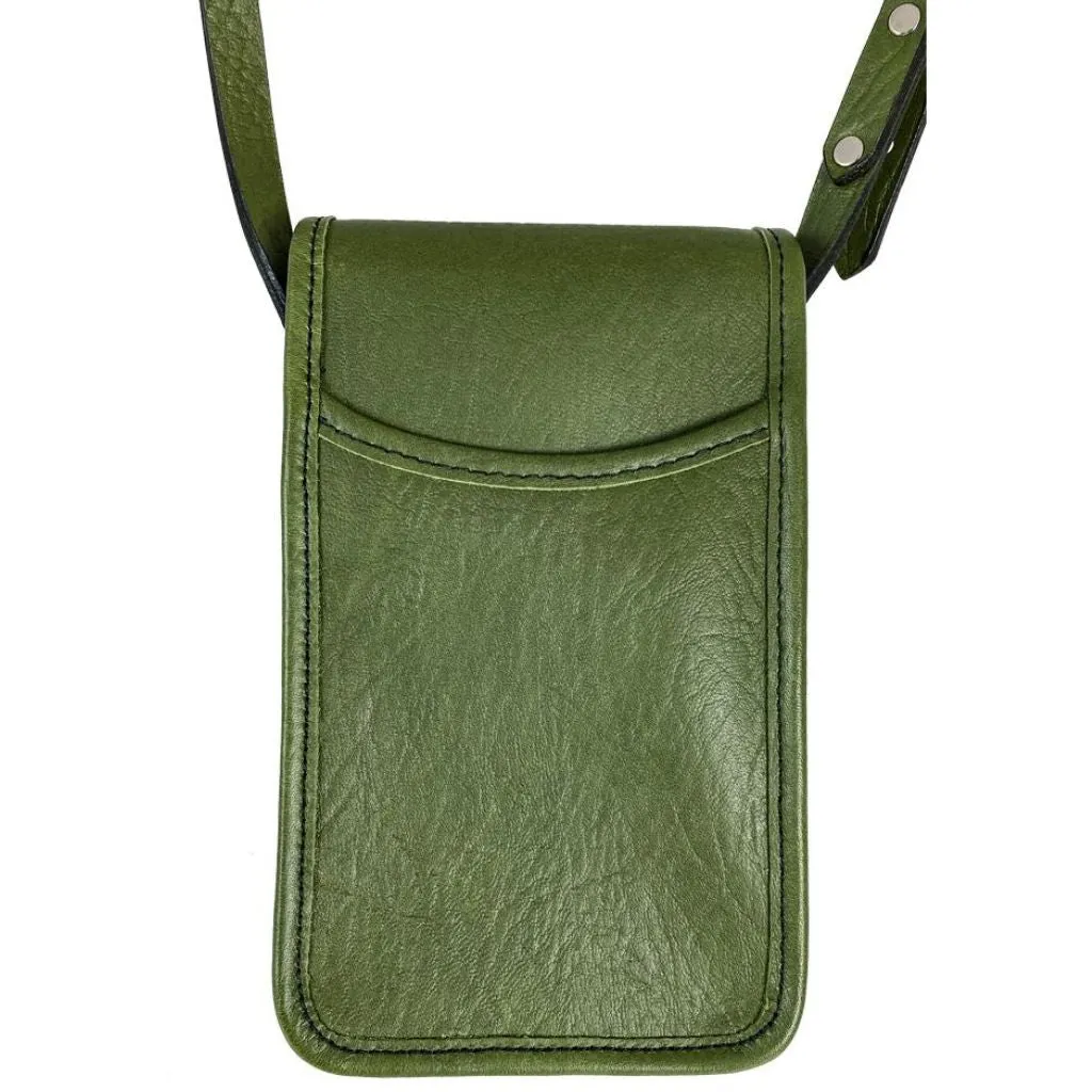 Molly Cell Phone Handbag, Oak Leaves