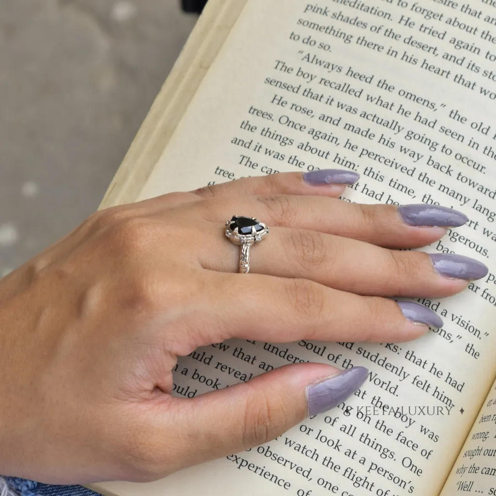 Nature's Noir - Black Onyx Ring