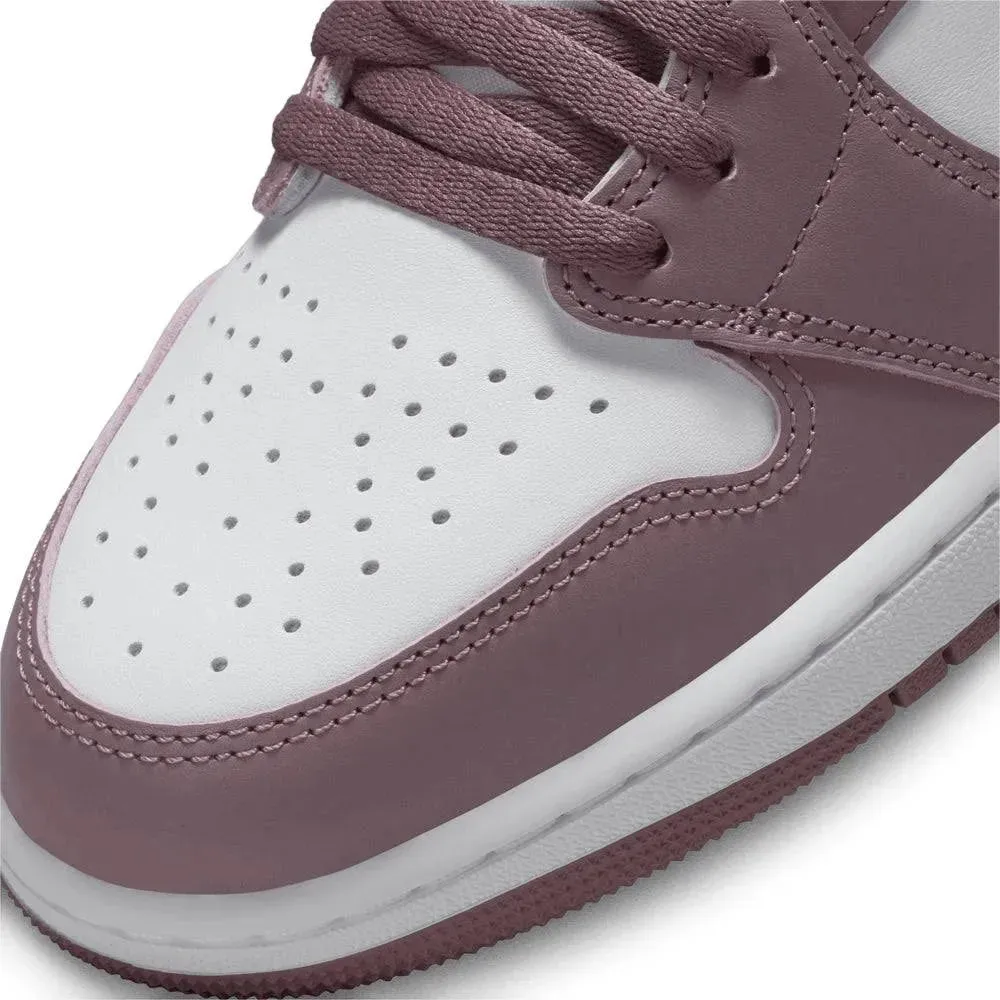 Nike Men's Air Jordan 1 Retro High OG Shoes - White / Mauve / White