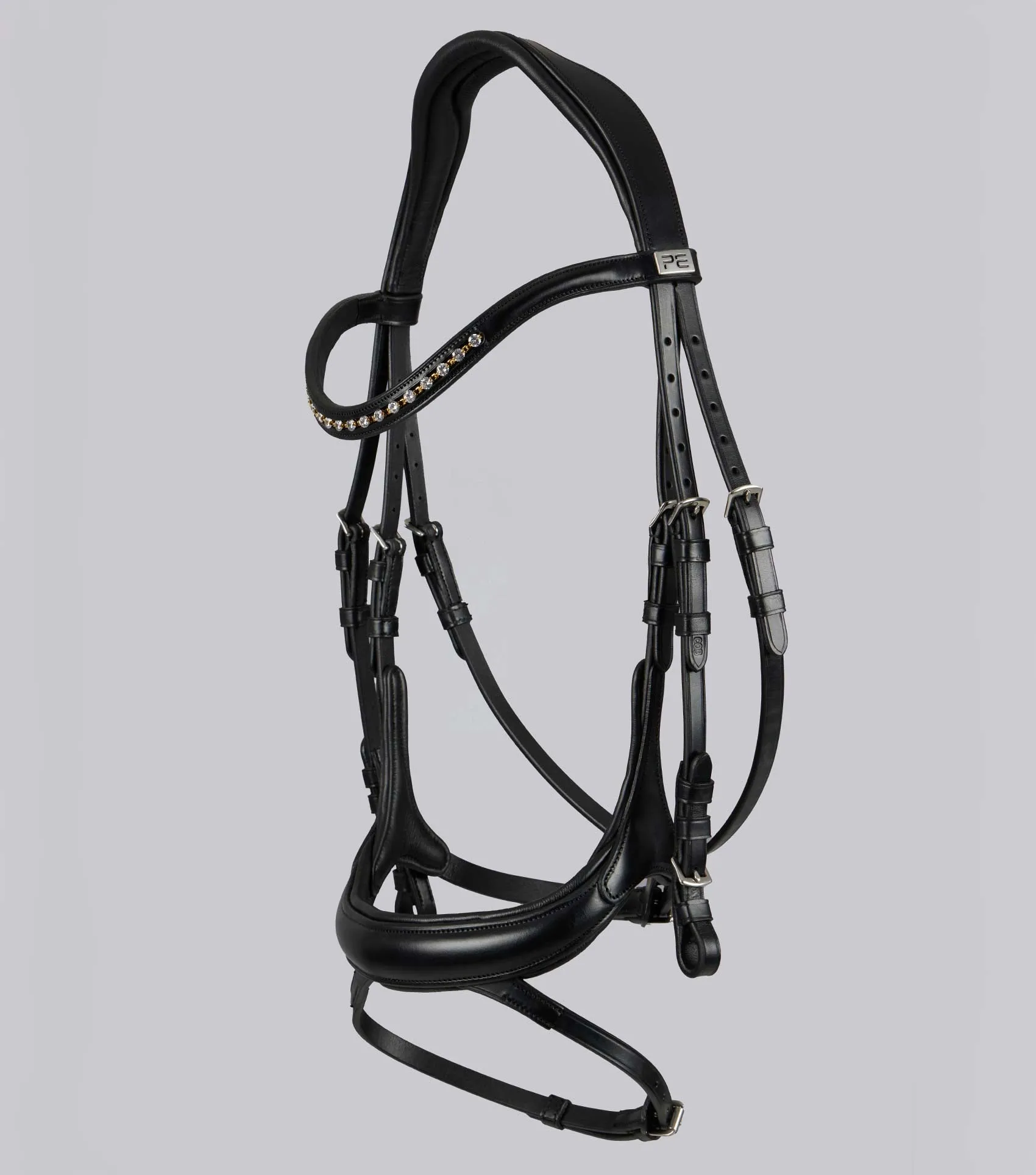 Palazzo Anatomical Bridle Black